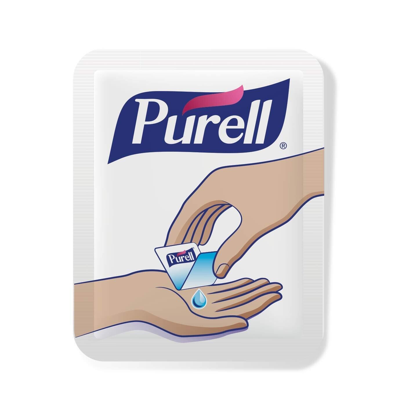 Purell Single Use Hand Sanitizer Packets 1.2ml