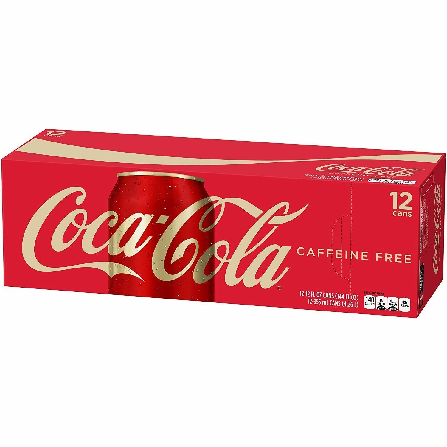 Coke Classic Caffeine Free 12oz Cans