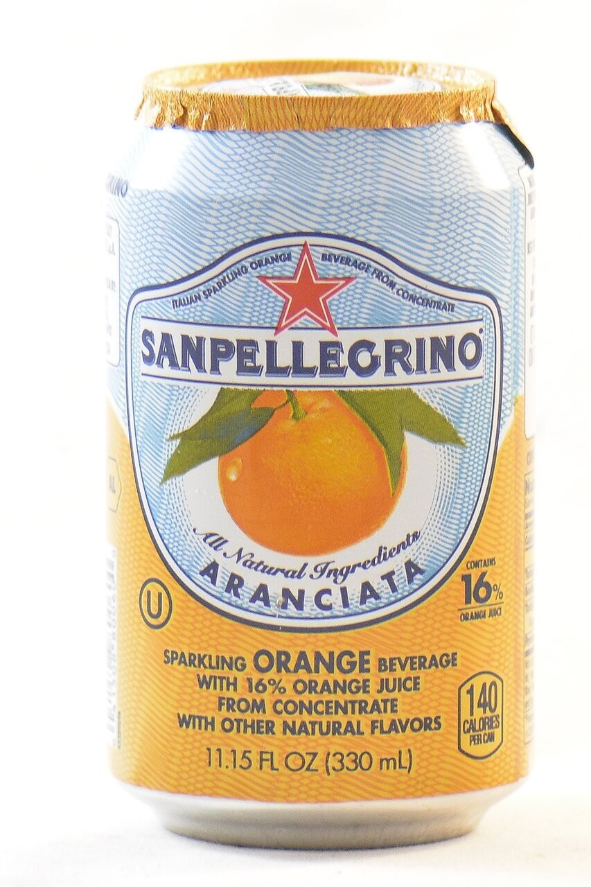 San Pellegrino Orange Aranciata 11.15oz Cans