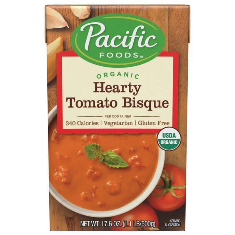 Pacific Foods Organic Hearty Tomato Bisque 17oz