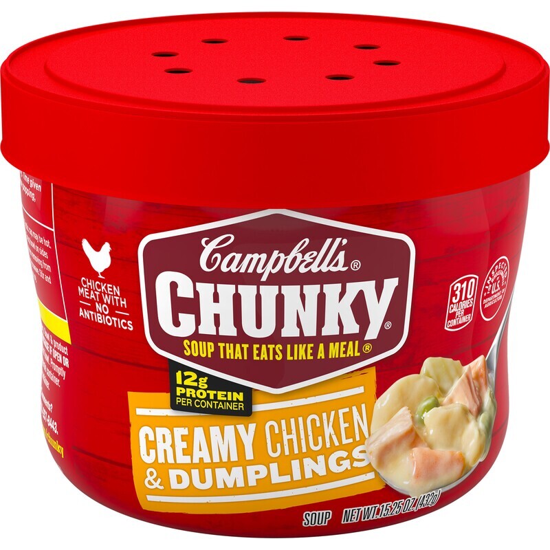 Campbell&#39;s Soup to Go Chunky Chicken &amp; Dumplings 15.4oz