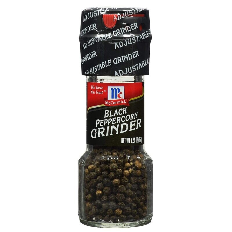 McCormick Black Peppercorn Grinder 1.24oz