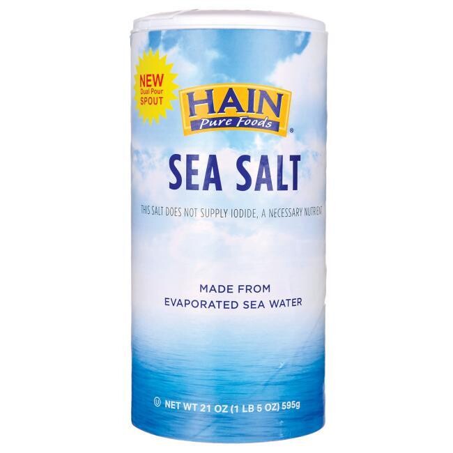 Hain Sea Salt 21oz