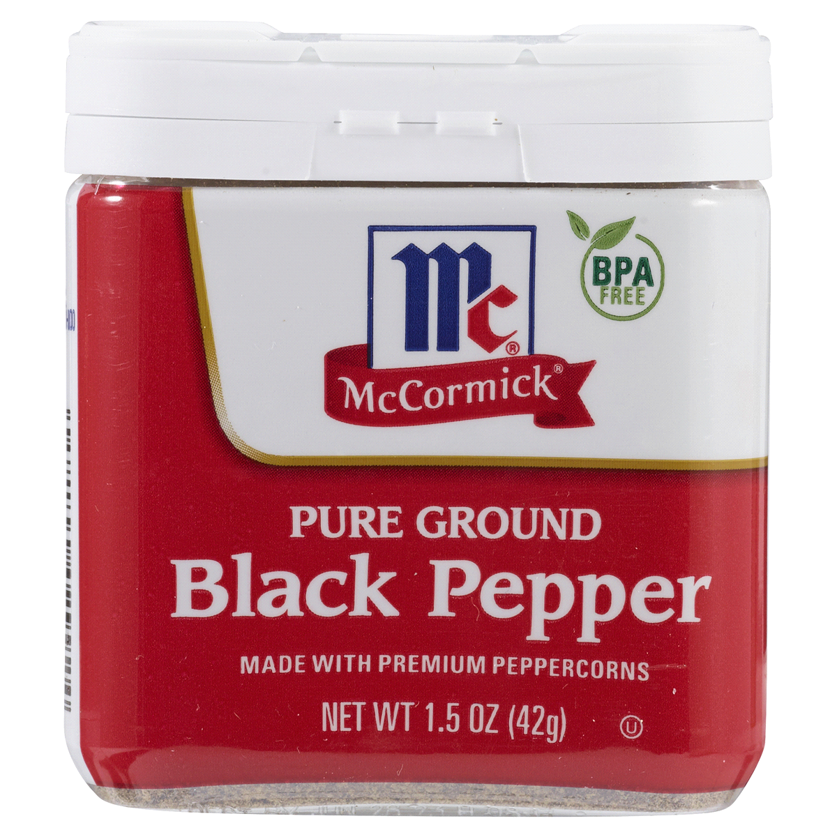 McCormick Ground Black Pepper 1.5oz