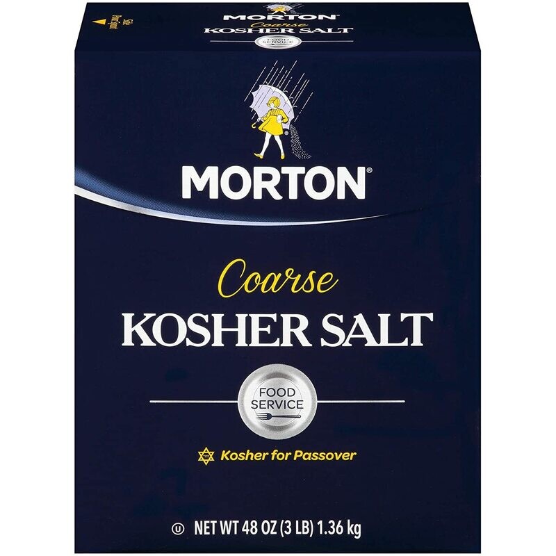 Morton Coarse Kosher Salt 48oz