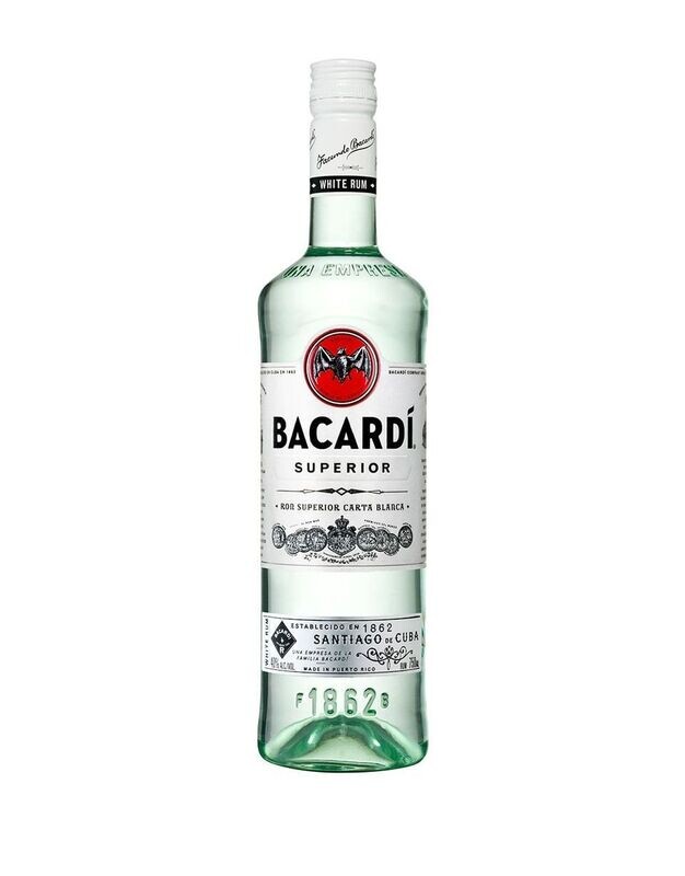 Bacardi Light Rum 750ml