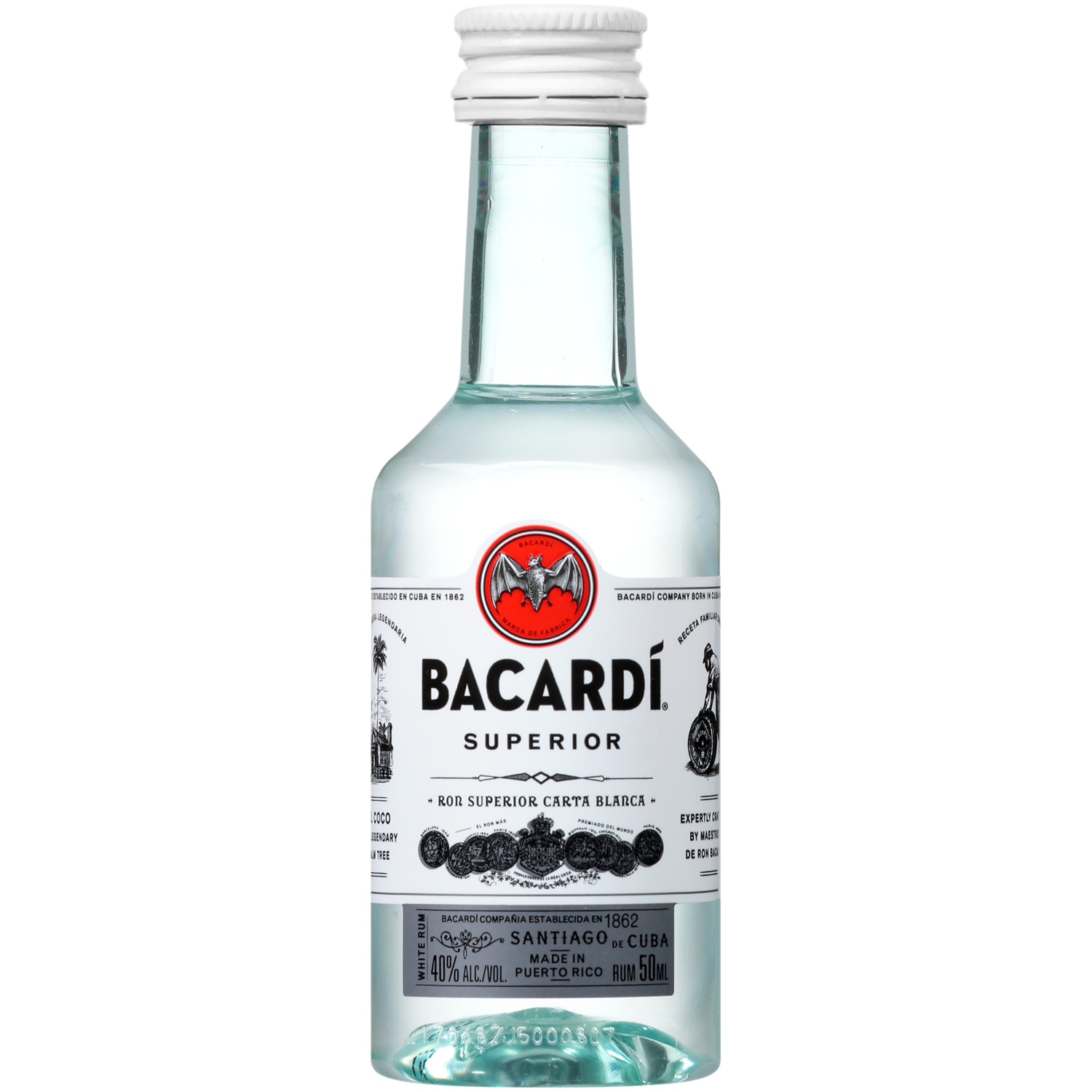 Bacardi Light Rum 50ml