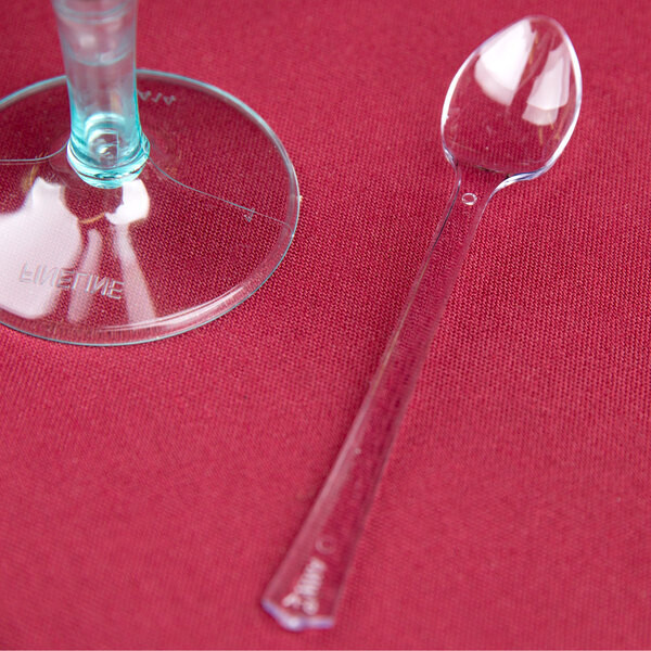 Comet Petites Tasting Spoons Clear 4.2&quot;