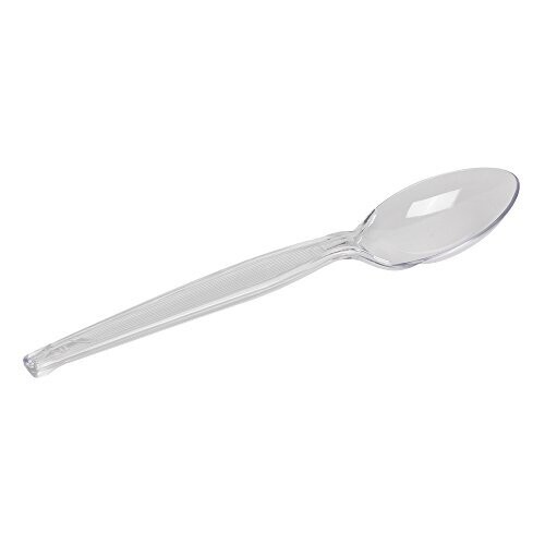 Dixie Heavyweight Polystyrene Crystal Spoons