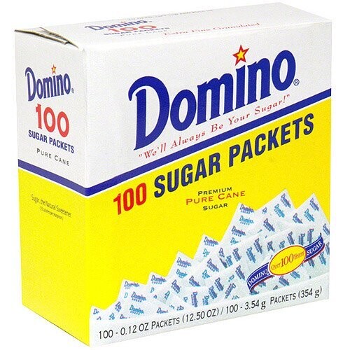 Domino Sugar Packets 100ct