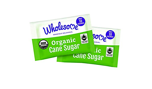 Wholesome Organic Cane Sugar 2.6g Packets