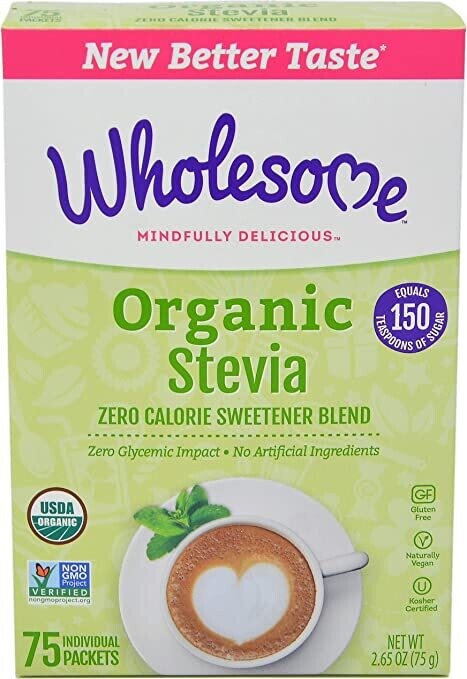 Wholesome Organic Stevia Packets