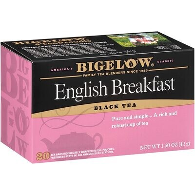 Bigelow English Breakfast Tea 20ct