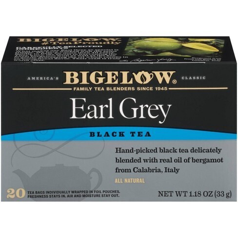 Bigelow Earl Grey Tea 20ct