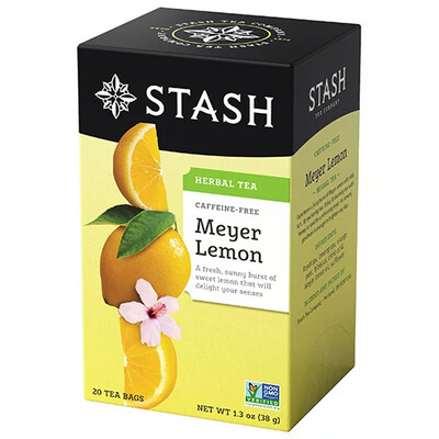 Stash Meyer Lemon Caffeine Free 20ct