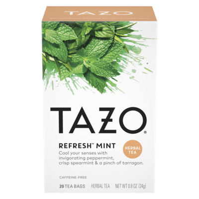 Tazo Refresh Mint 20ct