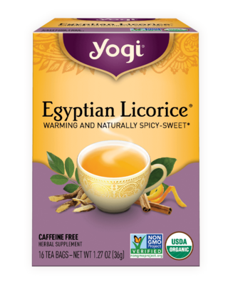 Yogi Egyptian Licorice Tea 16ct