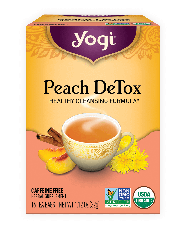 Yogi Peach Detox Tea 16ct