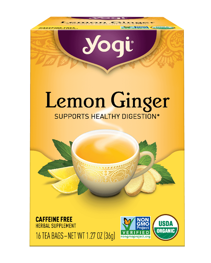 Yogi Lemon Ginger Tea 16ct