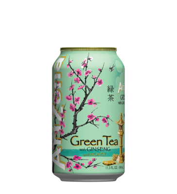 Arizona Green Tea with Ginseng & Honey 11.5oz Cans