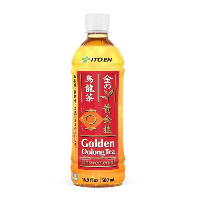 Ito Teas Unsweetened Golden Oolong 16.9oz Plastic