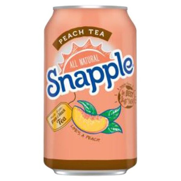 Snapple Peach Tea 12oz Cans