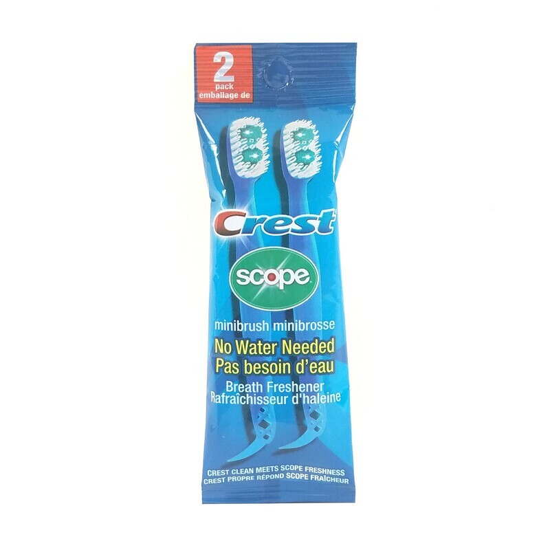 Crest Minibrush 2pk
