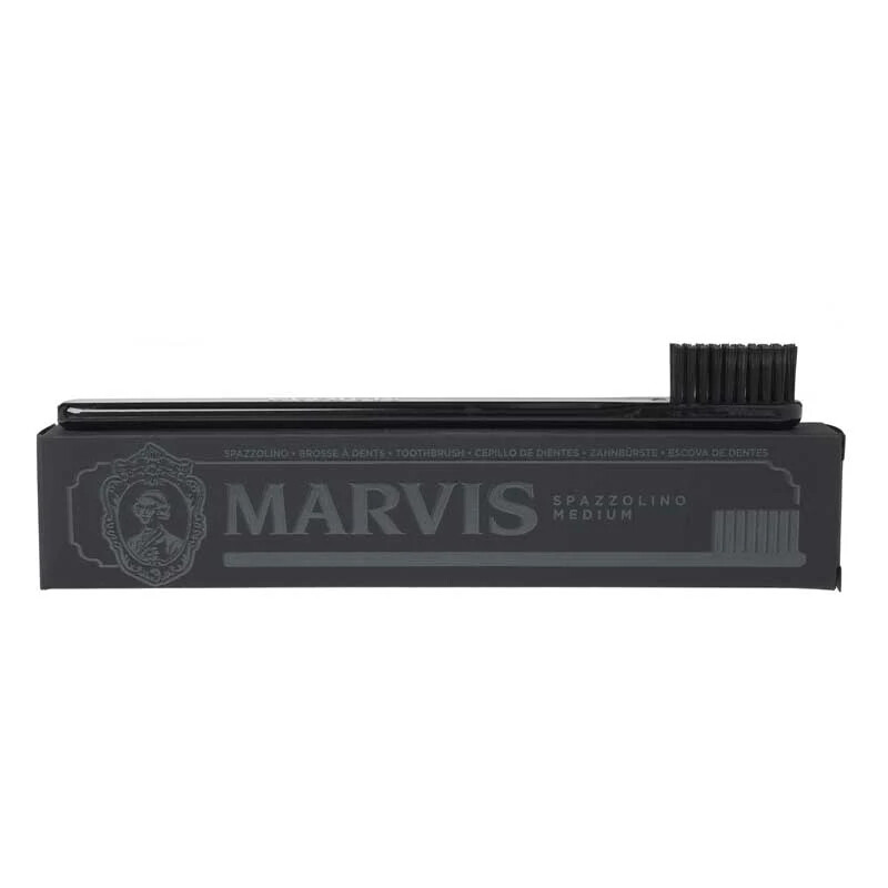 Marvis Black Medium Bristle Boxed