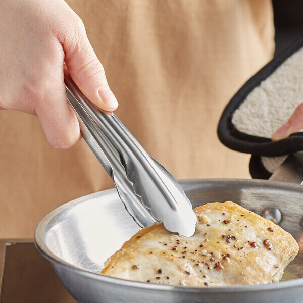 6.25" Stainless Steel Utility Tong