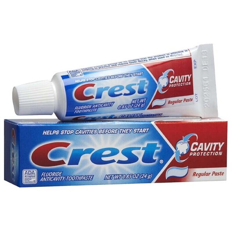 Crest Trial Size .85oz Boxed