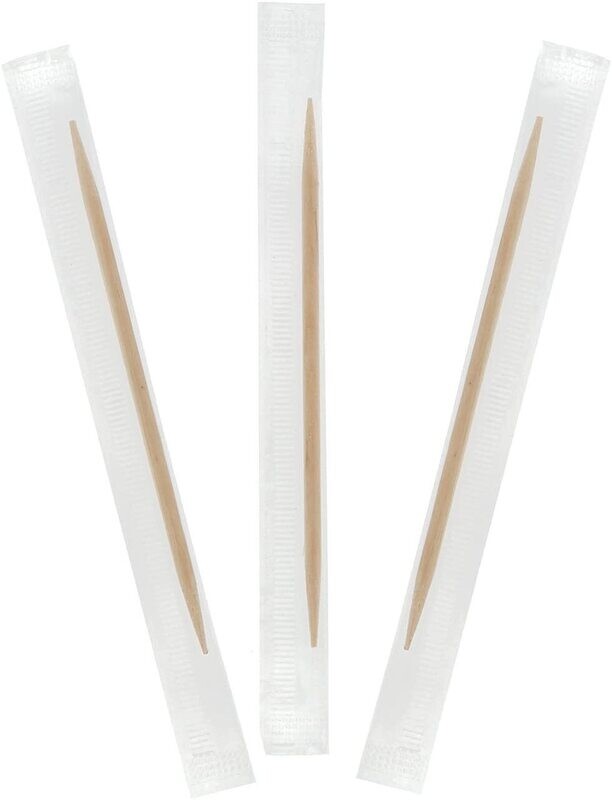 Mint Cello Wrapped Toothpicks