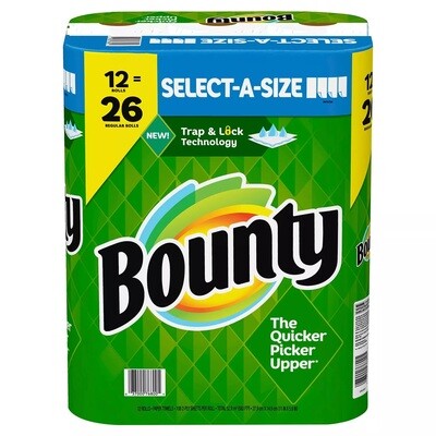 Bounty Select-A-Size White Paper Towels