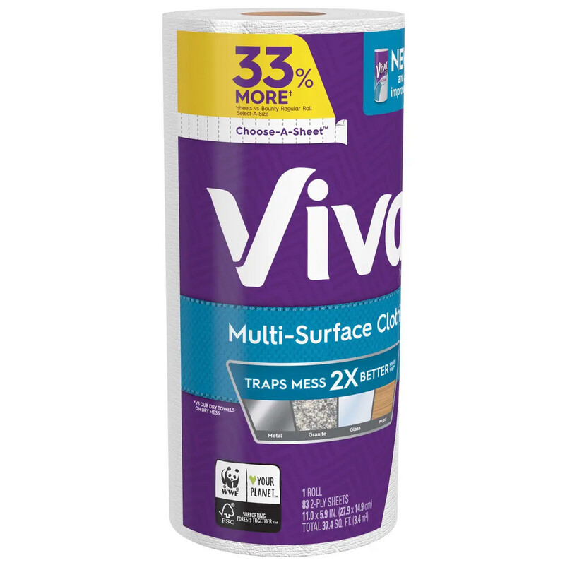 Viva Paper Towels Multi-Surface 83ct
