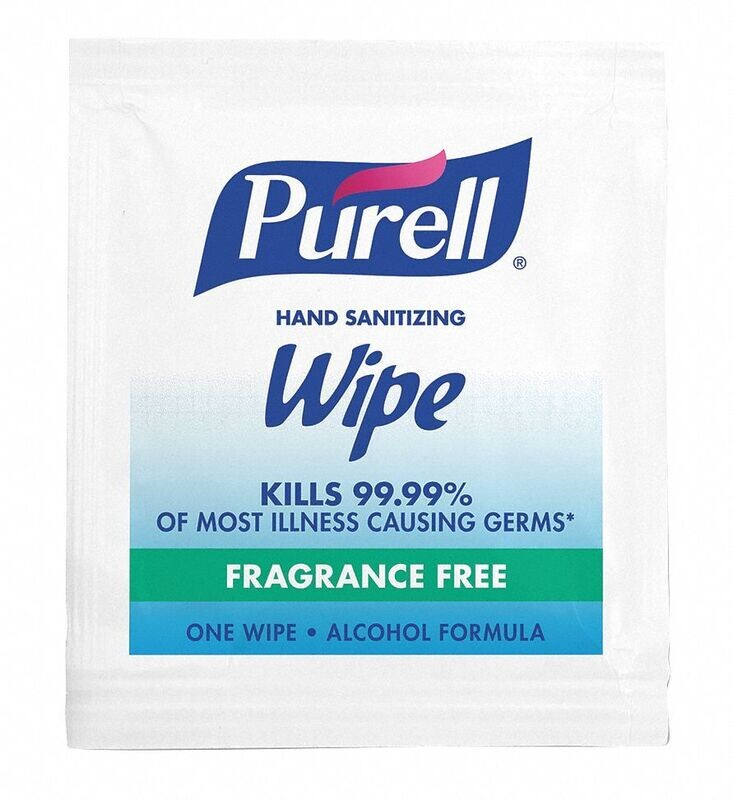 Purell Hand Wipe 1ct