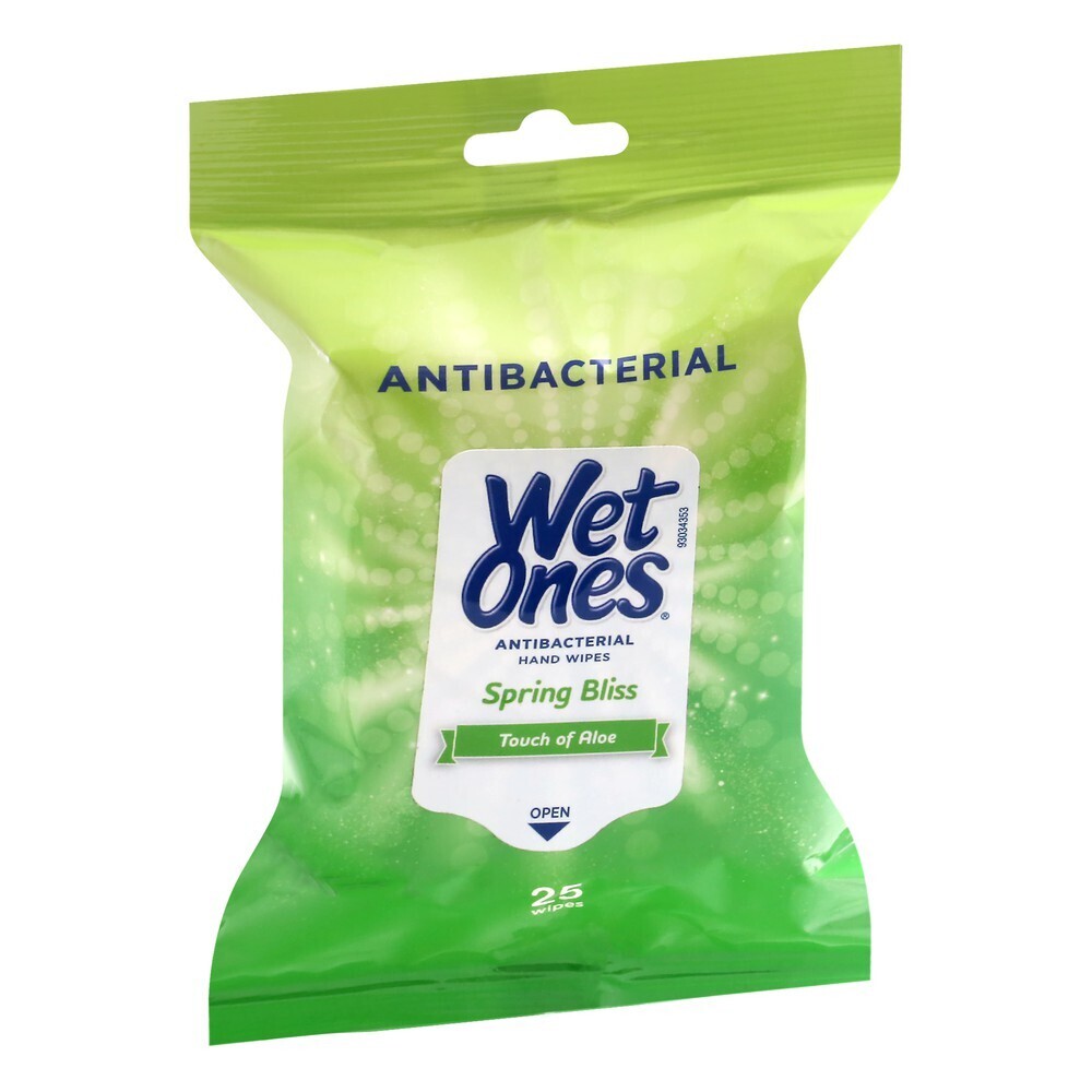 Wet Ones Spring Bliss Antibacterial Wipes 25ct