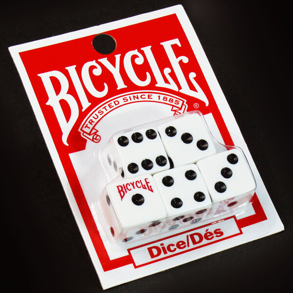 Bicycle Dice 5 Pack