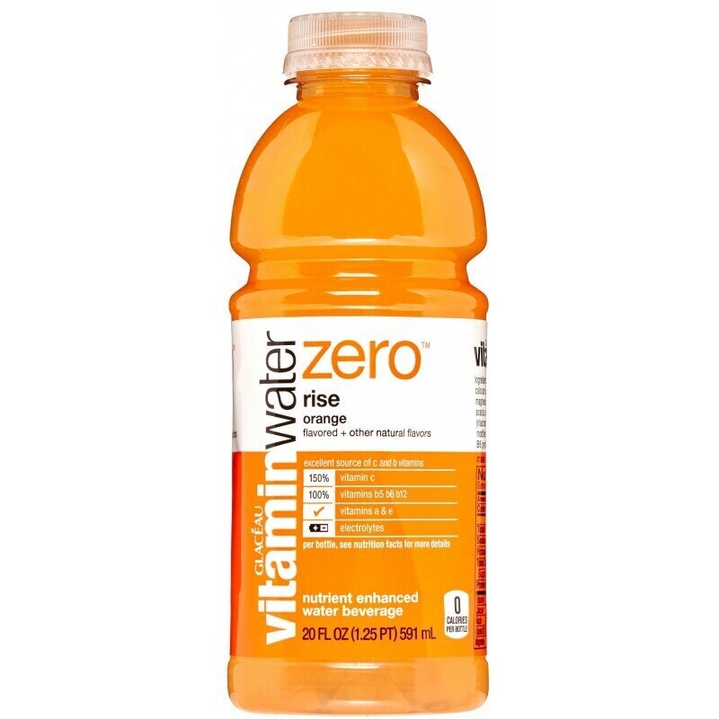 Glaceau Vitamin Water Zero Rise 20oz