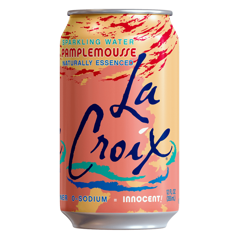 LaCroix Pamplemousse (Grapefruit) 12oz Cans