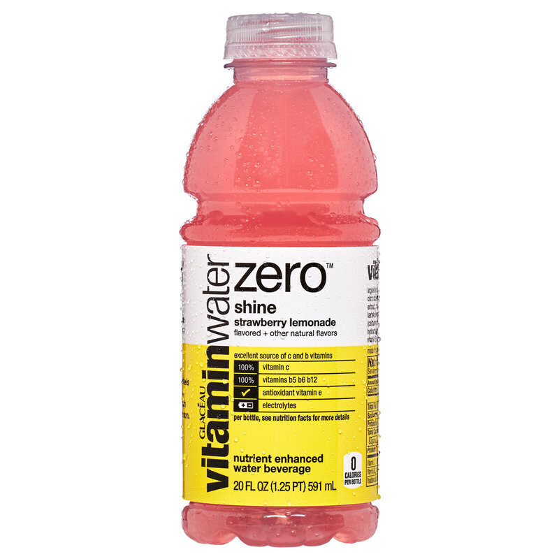 Glaceau Vitamin Water Zero Shine 20oz