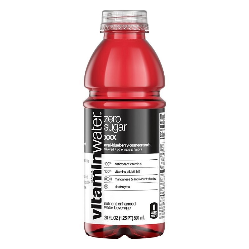 Glaceau Vitamin Water Zero XXX 20oz