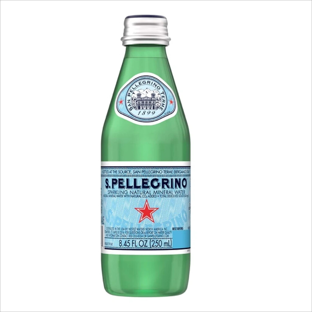 San Pellegrino Sparkling 8.45oz Glass