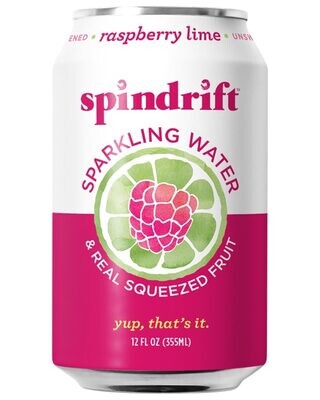 Spindrift Raspberry Lime 12oz Cans