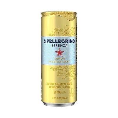 San Pellegrino Sparkling Lemon Slim Can 11.5oz