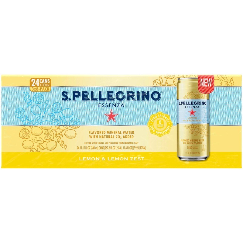 San Pellegrino Sparkling Lemon Slim Can 11.5oz