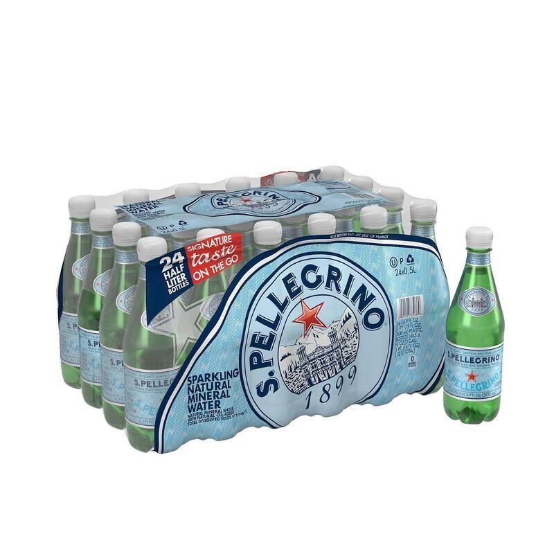 San Pellegrino Sparkling 16.9oz Plastic