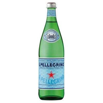 San Pellegrino Sparkling 25oz Glass Bottle