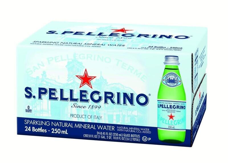 San Pellegrino Sparkling 8.45oz Glass