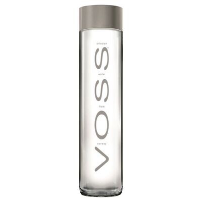 Voss 800ml Still Glass Bottle