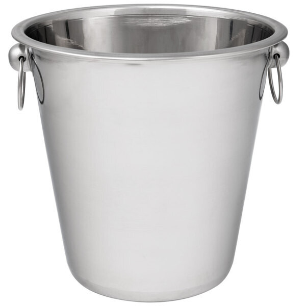 Stainless Steel 4 Quart Smooth Wine Bucket