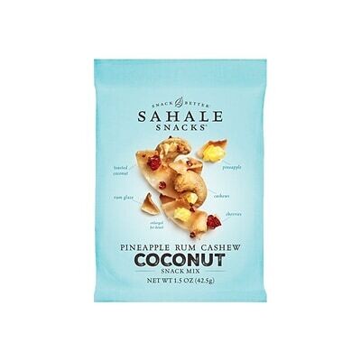 Sahale Pineapple Rum Cashew Coconut Snack Mix 1.5 oz